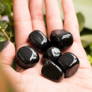 Obsidiana Negra tamboreada